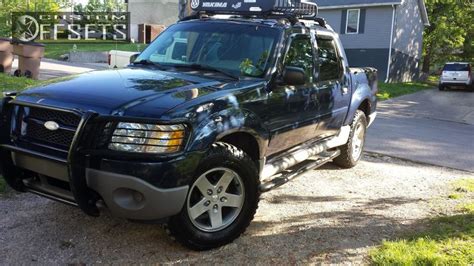 Wheel Offset 2002 Ford Explorer Sport Trac Slightly Aggressive Leveling