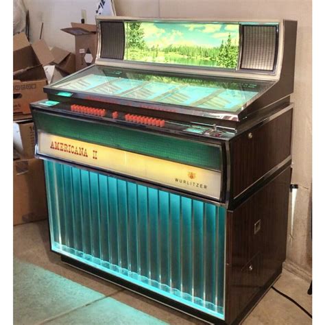 Wurlitzer Americana Ii Jukebox Pick Up Only Etsy