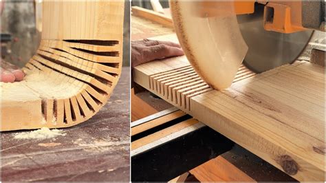 Extremely Ingenious Skills Curved Woodworking Crafts Worker Design