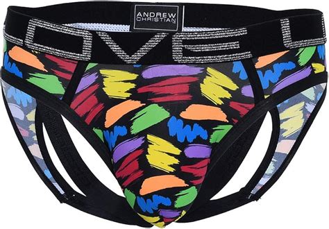 Love Pride Slash Bubble Butt Jock W Almost Naked Amazon In Clothing Accessories