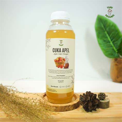 Jual Tani Organic Vinega Cuka Apel Ml Apple Cider Vinegar Tani