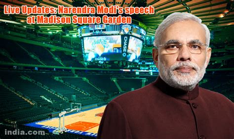 Live Narendra Modi Madison Square Garden speech updates: Narendra Modi ...