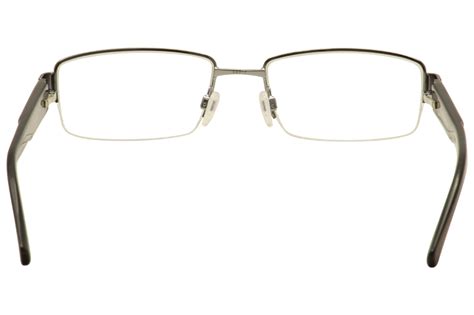 Emporio Armani Men S Eyeglasses Ea1001 Ea 1001 Half Rim Optical Frame