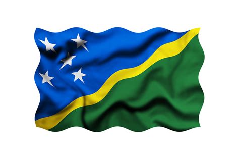 Waving Flag Of Solomon Islands Graphic By Creative Canvas Creative