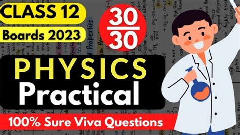 Viva Voce Physics Practical Class 12 3030 Youtube