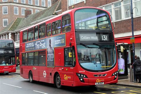 London Bus Routes Route 131 Kingston Tooting Broadway Route 131