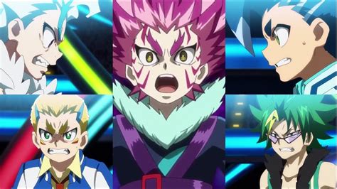 Beyblade Burst Sparking Episode Amv Lane Vs Lui Vs Drum Vs Sisco