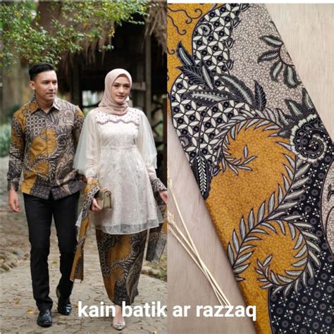 Jual Kain Batik Printing Motif Kate Kuning Kain Batik Bahan Baju Kain