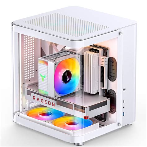 Buy JONSBO TK 1 White Micro ATX Mini Tower Computer CASE Hyperboloid