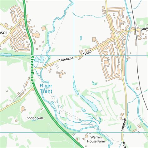 Stafford District B Sj83 Map By Uk Topographic Maps Avenza Maps