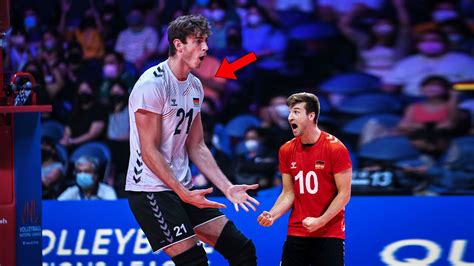 213cm Tall Volleyball Giant Tobias Krick YouTube