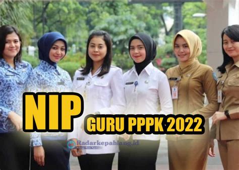 Ini Info Terbaru Bkn Tentang Penetapan Nip Guru Pppk Totalnya