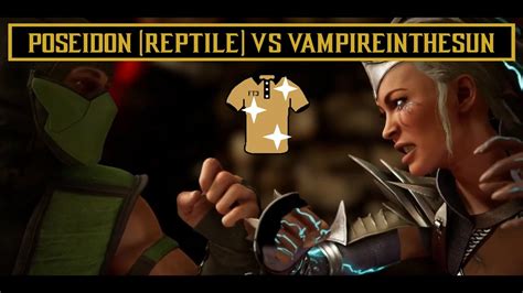 Mk Poseidon Reptile Vs Vampireinthesun Nitara Ft Mortal Kombat