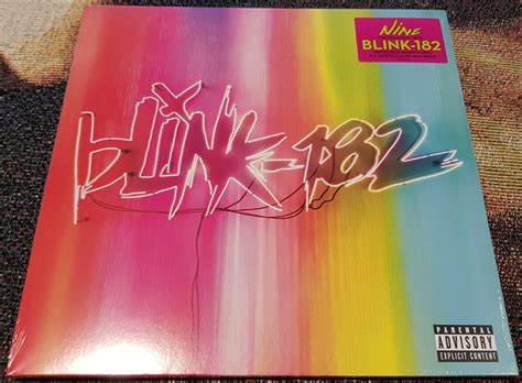 Blink 182 Nine Album Us Lp Sealed Neon Magenta Vinyl 190759877517 Ebay