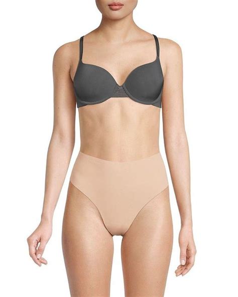 Le Mystere Second Skin Back Smoothing Underwire Bra In Gray Lyst