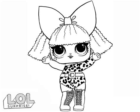 Раскраски куклы ЛОЛ Сюрприз. Распечатайте бесплатно все серии ...