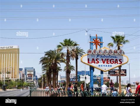 Las Vegas - Welcome Stock Photo - Alamy