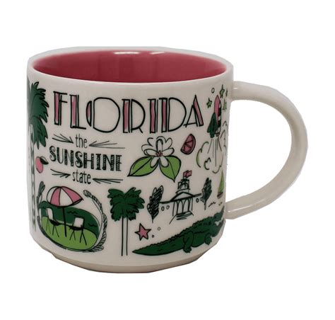 Starbucks Been There Series Florida Ceramic Mug 14 Oz