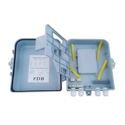 FTTH ABS PC Optic Terminal Boxes 24 Port Fiber Distribution Box China