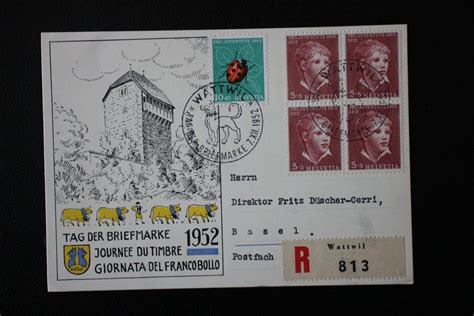 Tag Der Briefmarke Karte Von Kaufen Auf Ricardo