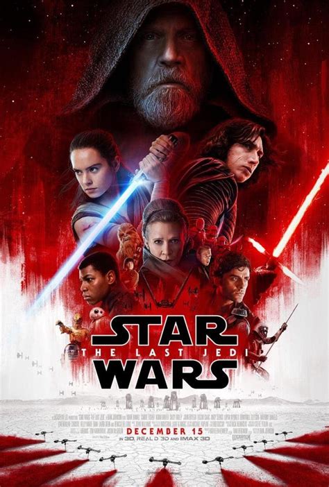 FOTO Plakát k filmu Star Wars The Last Jedi Poslední z Jediů