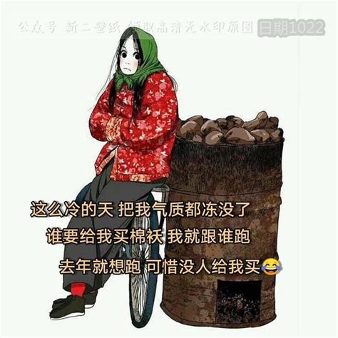 这么冷的天 把我气质都冻没了谁要给我买棉袄我就跟谁跑 去年就想跑 可惜没人给我买 图片 背景图 壁纸 抖音热门 朋友圈封面 知乎