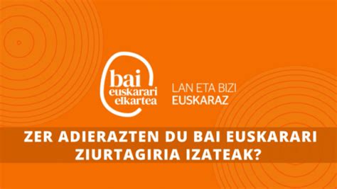 Baieuskarari eus Qué significa tener la certificación Bai Euskarari