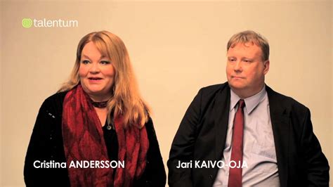 Cristina Andersson Jari Kaivo Oja BohoBusiness YouTube