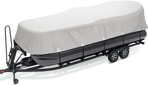 Amazon Upgraded Waterproof Pontoon Boat Cover D Trailerable