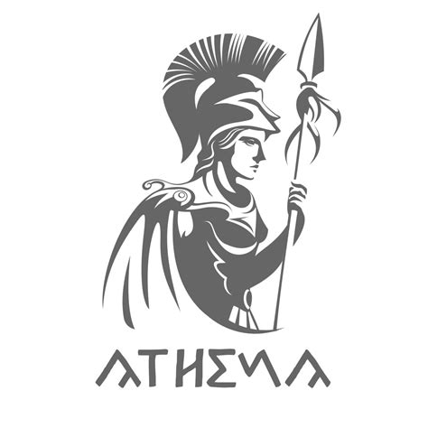 Богиня афина рисунок - 72 фото