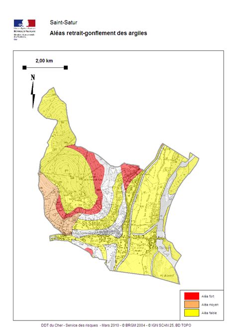 Saint Satur DDRM Dossier départemental des risques majeurs Droit