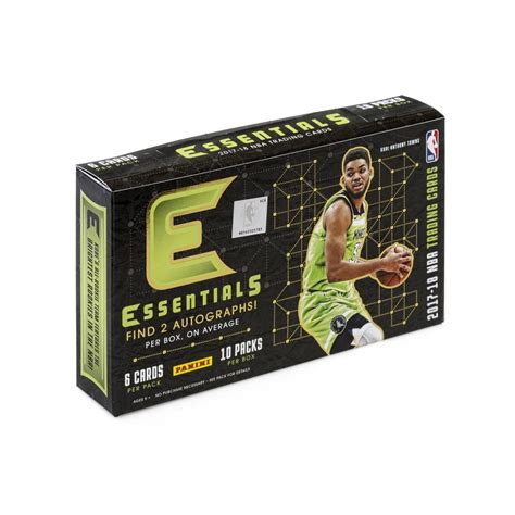 Nba 2017 18 Panini Essentials Basketball Trading Card Journal