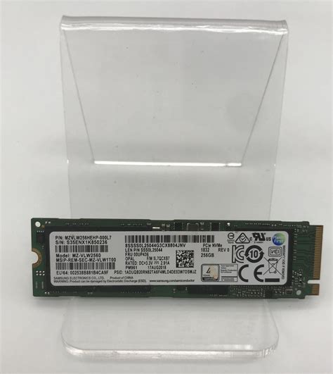 Samsung Pm Mz Vlw Ssd M Nvme Gb Mzvlw Hehp L Days