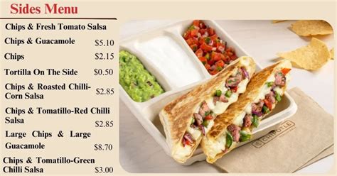 Chipotle Menu Price Up To Date Usa 2025