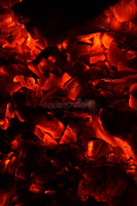 Red Hot Coals Stock Image Image Of Warm Camp Texture