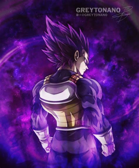 Vegeta Dios de la Destrucción God of Destruction Dragon ball art goku