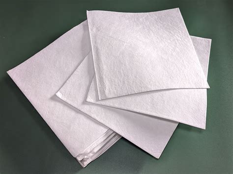 feuilles absorbantes hydrocarbures buvards simple epaisseur