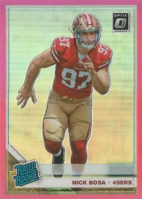 Nick Bosa 2019 Optic 168 Pink Price Guide Sports Card Investor