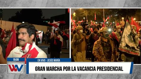 Willax Noticias Edici N Central Nov Gran Marcha Por La