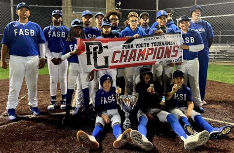 Fasb 13u Royal Wins The Pgba February Showdown Championship Bo Porter