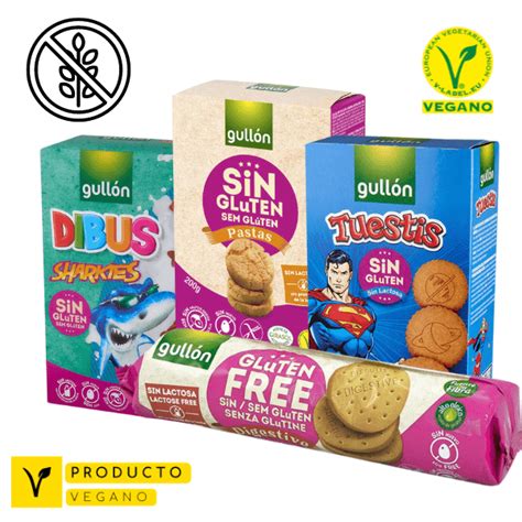 Galletas Gullón Sin Gluten Todas Las Opciones Veganas Producto Vegano