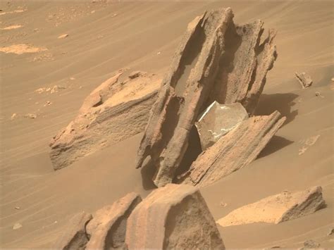 Mars Rover Spots Shiny Human Garbage On The Red Planet National