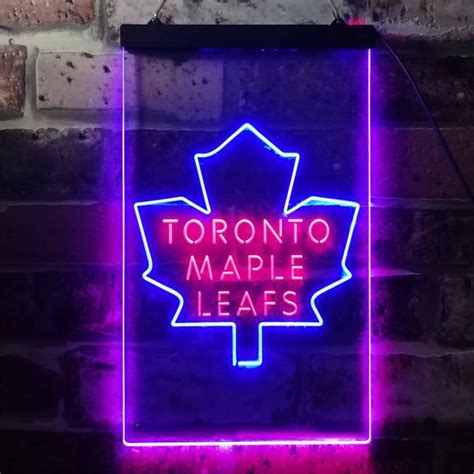 Toronto Maple Leafs Logo 1 Neon Like Led Sign Legacy Edition