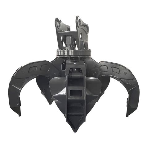 High Quality Orange Peel Grapple Excavator Steel Grapple Attachment