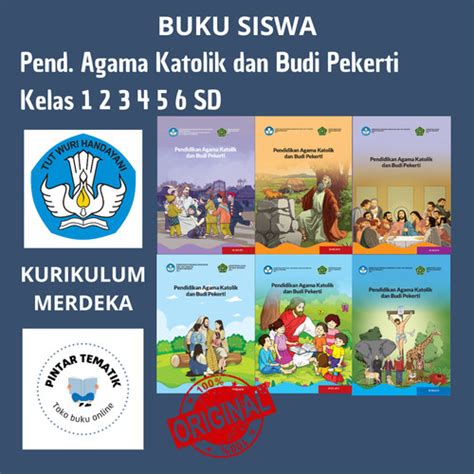 Jual Buku Agama Katolik Sd Kelas Kurikulum Merdeka Kelas