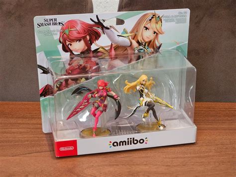 Xenoblade Chronicles Pyra Mythra Amiibo Neu And Ovp Kaufen Auf