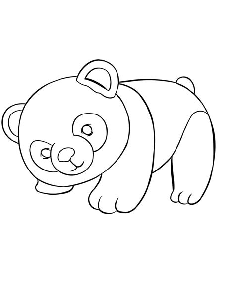 Kawaii Panda Para Colorear Imprimir E Dibujar Coloringonlycom Images