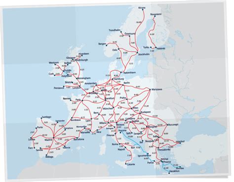 Map Of Europe Trains - Osiris New Dawn Map