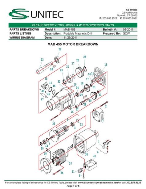 Cs Unitec Electric Core Drill Schematics Ebm 3003p 55 Off