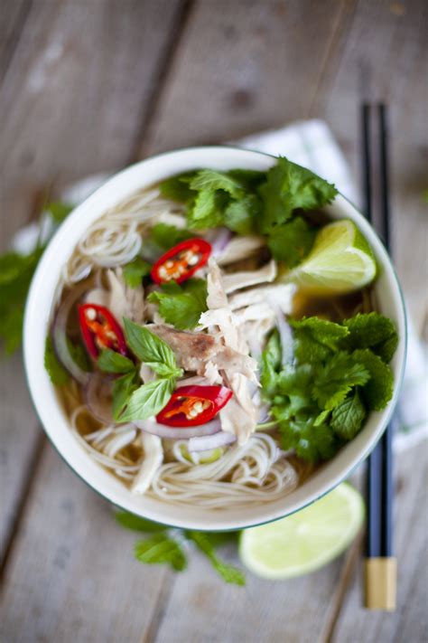 Vietnamese Chicken Noodle Soup Donal Skehan Eat Live Go